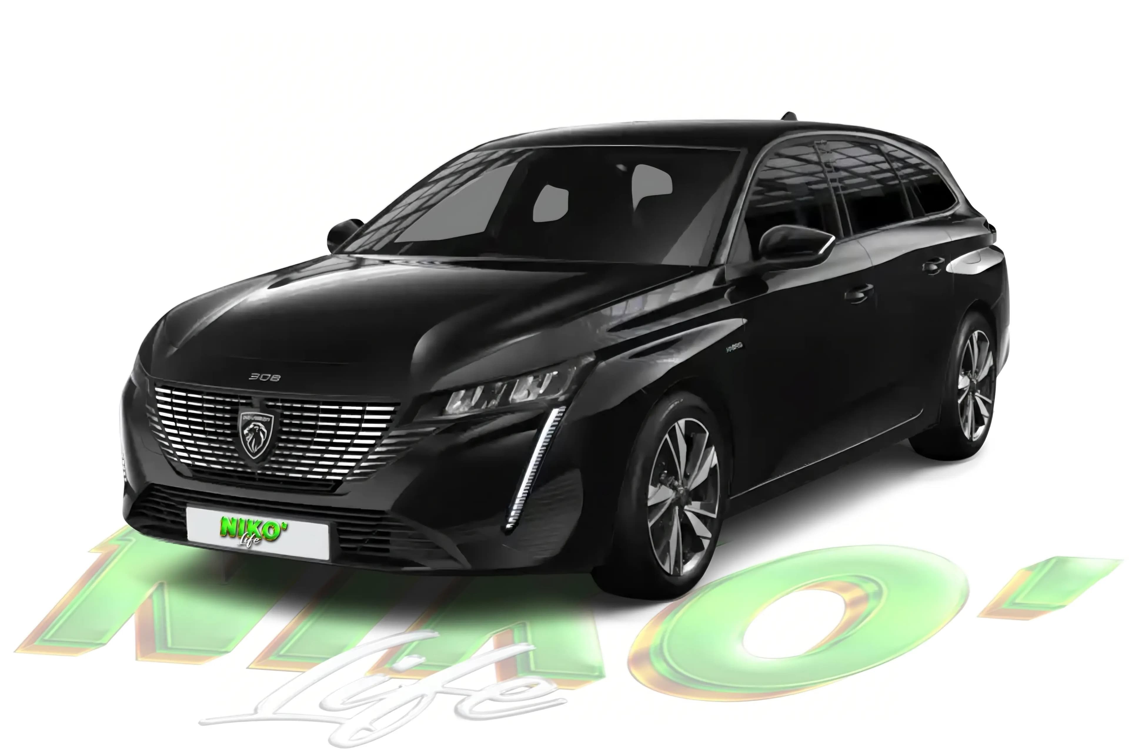 Peugeot 308 Noir